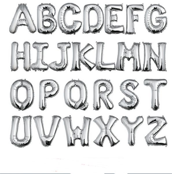 18 inch valentine's day letters a-z balloon for christmas weeding birthday decorations fashion festival party balloon supplies e122302
18 inch valentine's day letters a-z balloon for christmas weeding birthday decorations fashion festival party balloon supplies e122302