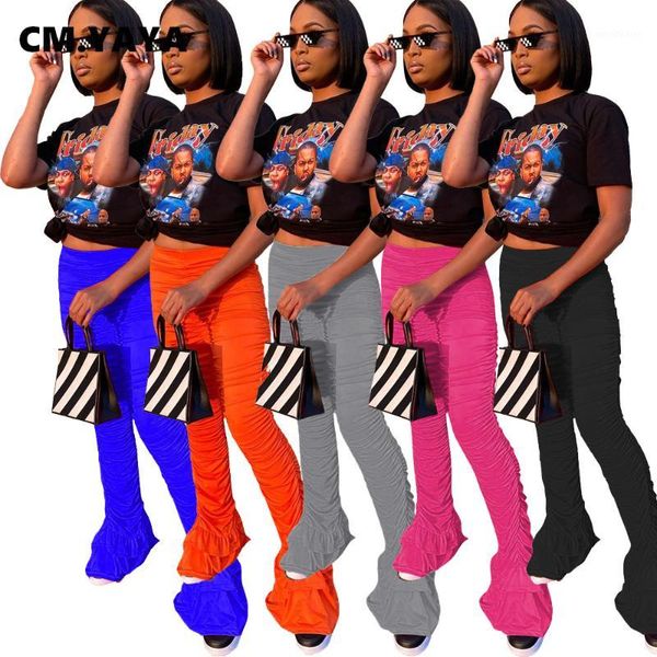 cm.yaya autumn solid streetwear stacked women flare pants high waist ruffles bell-bottoms ruched trouser draped jogger sweatpant1, Black;white
cm.yaya autumn solid streetwear stacked women flare pants high waist ruffles bell-bottoms ruched trouser draped jogger sweatpant1, Black;white