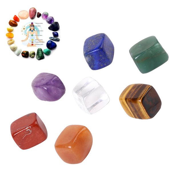 natural crystal stone party favor chakra stones palm reiki healing yoga energy gemstones creative gift 7pcs/set
natural crystal stone party favor chakra stones palm reiki healing yoga energy gemstones creative gift 7pcs/set