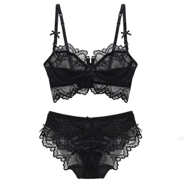 ultra-thin sponge plum-size comfortable lace lingerie for ladies with large breasts showing little girl bra set c1211, Black;white
ultra-thin sponge plum-size comfortable lace lingerie for ladies with large breasts showing little girl bra set c1211, Black;white