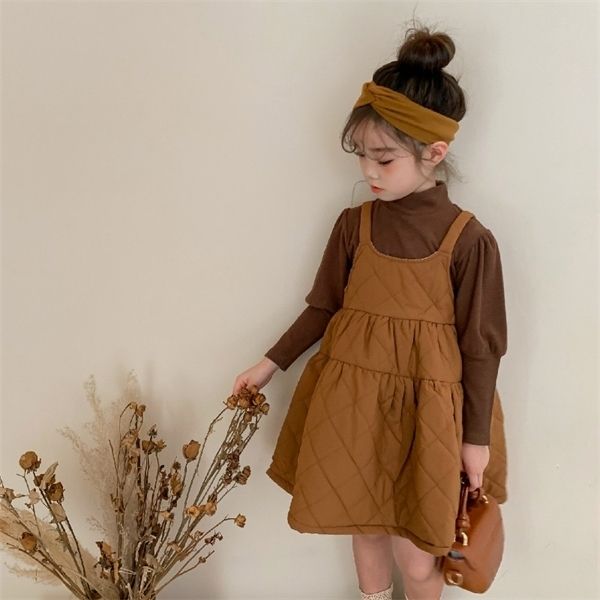2020 autumn new arrival girls long sleeve 2 pieces suit t shirt+vest cotton-patted dress kids y1116, White
2020 autumn new arrival girls long sleeve 2 pieces suit t shirt+vest cotton-patted dress kids y1116, White