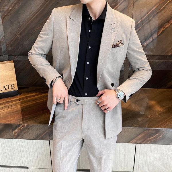 2020 new suit suit men's korean version slim fashion light luxury men's business coat, White;black
2020 new suit suit men's korean version slim fashion light luxury men's business coat, White;black