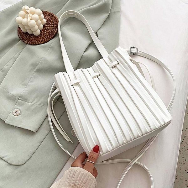shoulder bags drawstring open design bucket crossbody for women 2021 solid color pleated handbags travel cross body bag purse
shoulder bags drawstring open design bucket crossbody for women 2021 solid color pleated handbags travel cross body bag purse