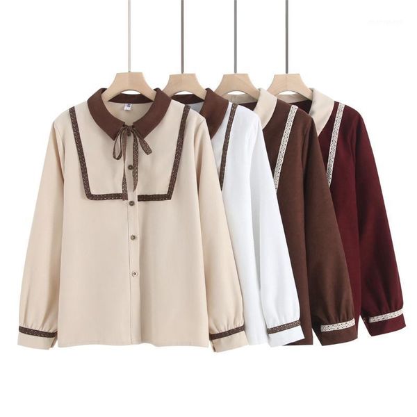 womens and blouses turn-down collar korean style retro shirts tie design long sleeve bow shirt women 20121581, White
womens and blouses turn-down collar korean style retro shirts tie design long sleeve bow shirt women 20121581, White