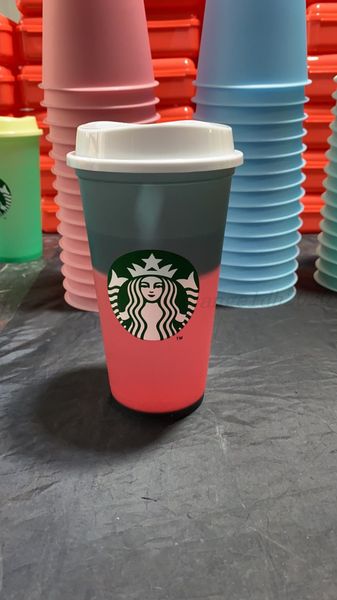 starbucks 24oz color change tumblers plastic drinking juice cup with lip magic coffee mug costom ing
starbucks 24oz color change tumblers plastic drinking juice cup with lip magic coffee mug costom ing