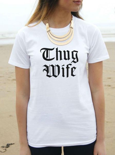 thug wife letters print women tshirts cotton casual funny t shirt for lady tee hipster black white gray drop ship z-290
thug wife letters print women tshirts cotton casual funny t shirt for lady tee hipster black white gray drop ship z-290