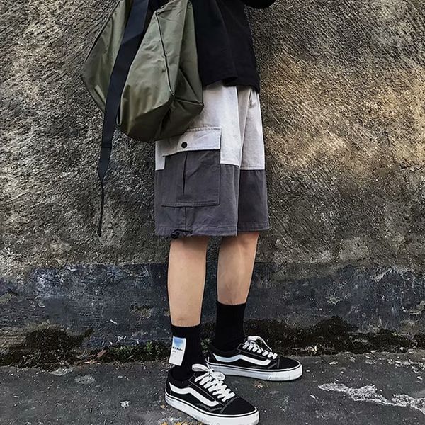 summer men's shorts, korean fashion pants, loose capris and casual pants, White;black
summer men's shorts, korean fashion pants, loose capris and casual pants, White;black