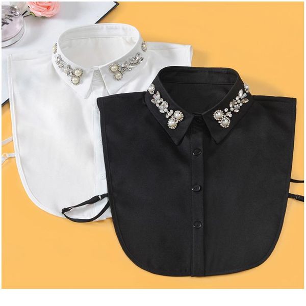 beaded fake collar shirt white chiffon fake collar for women detachable fake shirt collar women clothes accessories qylvdt, Blue;red
beaded fake collar shirt white chiffon fake collar for women detachable fake shirt collar women clothes accessories qylvdt, Blue;red