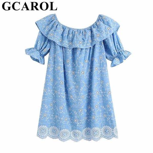 gcarol summer slash neck embroidered floral jumpsuits 35% cotton hollow out crochet sweet lantern sleeve ruffles pullover y200904, Black;white
gcarol summer slash neck embroidered floral jumpsuits 35% cotton hollow out crochet sweet lantern sleeve ruffles pullover y200904, Black;white