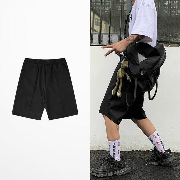 men's shorts fashion suit for men and women casual wear black grey color five point summer thin short trousers, White;black
men's shorts fashion suit for men and women casual wear black grey color five point summer thin short trousers, White;black