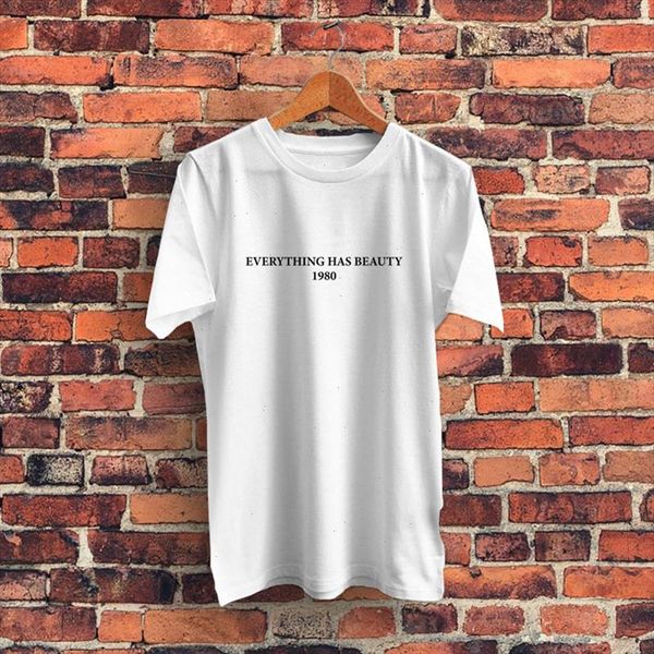 everything has beauty 1980 letters t shirt women funny graphic tee white aesthetic tumblr grunge slogan t shirt
everything has beauty 1980 letters t shirt women funny graphic tee white aesthetic tumblr grunge slogan t shirt