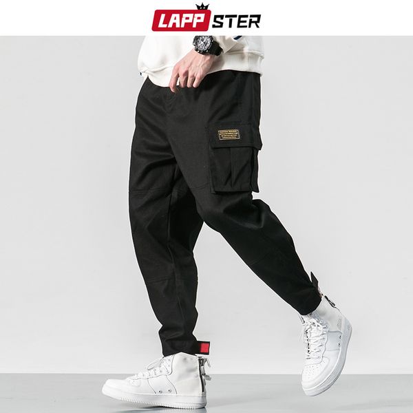 lappster winter streetwear cargo pants men 2020 thick overalls mens hip hop wool joggers pants colorful harem pants plus size lj201104, Black
lappster winter streetwear cargo pants men 2020 thick overalls mens hip hop wool joggers pants colorful harem pants plus size lj201104, Black