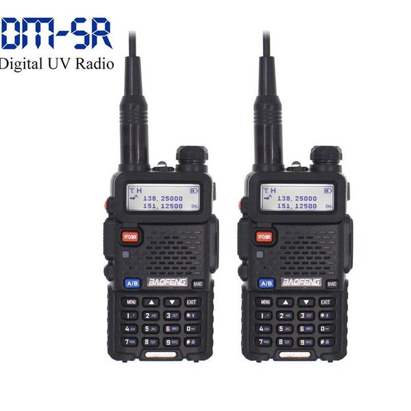 walkie talkie 2pcs baofeng dm-5r plus digital level i tier ii 2 dmr & analog two-way radio dual band
walkie talkie 2pcs baofeng dm-5r plus digital level i tier ii 2 dmr & analog two-way radio dual band