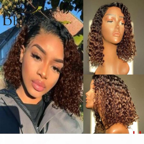 beeos 180% 4*4 closure lace wigs ombre brown color short curly bob brazilian remy human hair wigs with baby hair pre plucked, Black;brown
beeos 180% 4*4 closure lace wigs ombre brown color short curly bob brazilian remy human hair wigs with baby hair pre plucked, Black;brown