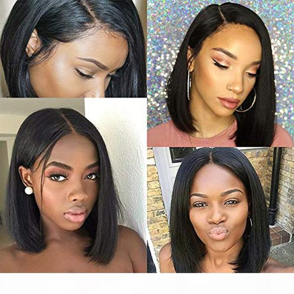 bob lace front wig full lace human hair wig brazilian malaysian remy hair natural color pre plucked hairline with baby hair 130%~150%, Black;brown
bob lace front wig full lace human hair wig brazilian malaysian remy hair natural color pre plucked hairline with baby hair 130%~150%, Black;brown