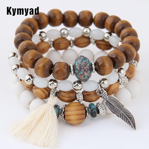 charm bracelets kymyad bohemian for women bijoux tassel & bangles feather bracelet femme pulseras wood beads, Golden;silver
charm bracelets kymyad bohemian for women bijoux tassel & bangles feather bracelet femme pulseras wood beads, Golden;silver