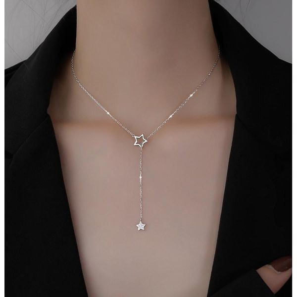 chains christmas gift 925 sterling silver cute shiny star choker drop charm necklaces charming woman wedding party birthday jewelry
chains christmas gift 925 sterling silver cute shiny star choker drop charm necklaces charming woman wedding party birthday jewelry