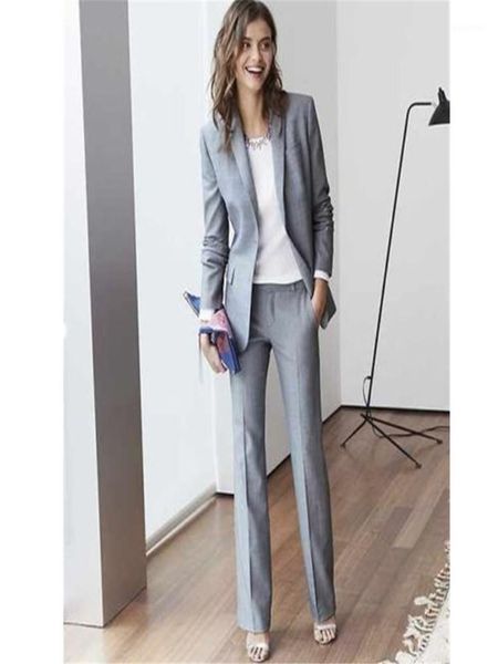 womens formal wear pantsuits light grey women suit custom made business office tuxedos work wear one buttons (jacket+pants)1, White;black
womens formal wear pantsuits light grey women suit custom made business office tuxedos work wear one buttons (jacket+pants)1, White;black