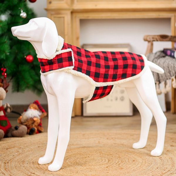 christmas plush warm pet clothes dog vest s-xxxxl winter dog clothes grid fashion coat pet fashion accessories vtky2087
christmas plush warm pet clothes dog vest s-xxxxl winter dog clothes grid fashion coat pet fashion accessories vtky2087