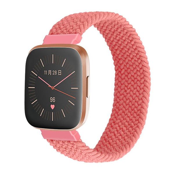 braided loop for fitbit versa 2 1 elastic strap smart watch nylon band accessoires 22mm s m l 5 colors
braided loop for fitbit versa 2 1 elastic strap smart watch nylon band accessoires 22mm s m l 5 colors