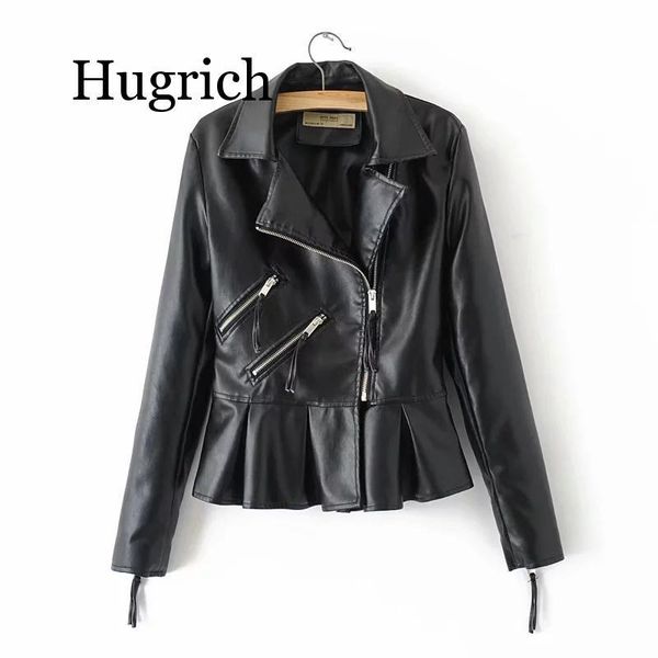 2020 women ruffles pu leather jackets office ladies vintage bikers jacket cool girls streetwear bomber coats feminine outfit, Black
2020 women ruffles pu leather jackets office ladies vintage bikers jacket cool girls streetwear bomber coats feminine outfit, Black