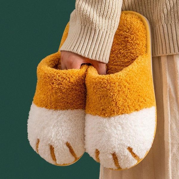 winter indoor slippers cute cat paw bedroom indoor women furry non-slip slippers women warm plush shoes house warm fur slipers #ak6d, Black
winter indoor slippers cute cat paw bedroom indoor women furry non-slip slippers women warm plush shoes house warm fur slipers #ak6d, Black