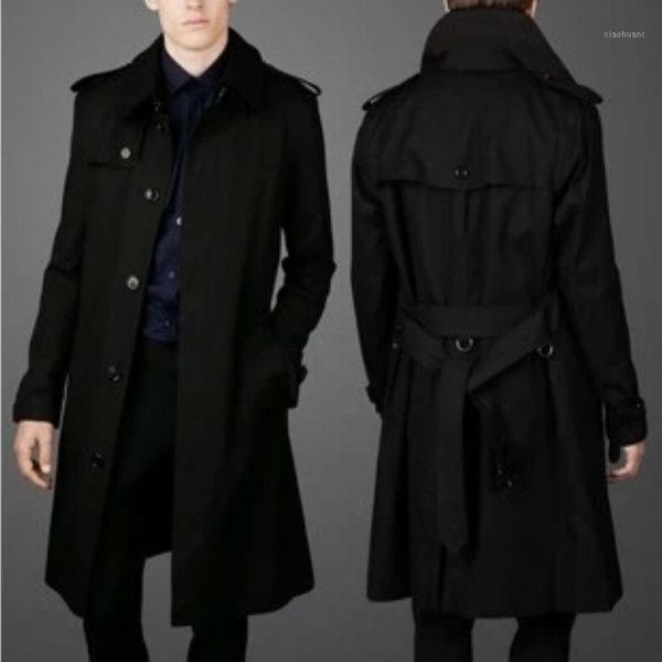 autumn new personality slim single-breasted men's trench coat men's business casual mid-length long trench coat1, Tan;black
autumn new personality slim single-breasted men's trench coat men's business casual mid-length long trench coat1, Tan;black