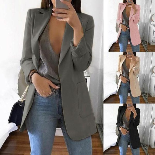 women casual slim business blazer suit female coat jacket outwear for office xin-shipping1, White;black
women casual slim business blazer suit female coat jacket outwear for office xin-shipping1, White;black
