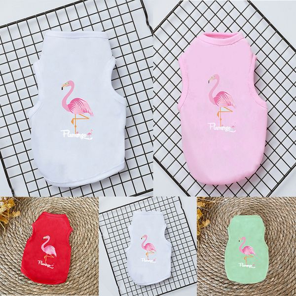 summer pet clothes dog t-shirt flamingo printed dog vest for small medium dogs accessories pet supplies cat vest shirts xs-2xl
summer pet clothes dog t-shirt flamingo printed dog vest for small medium dogs accessories pet supplies cat vest shirts xs-2xl