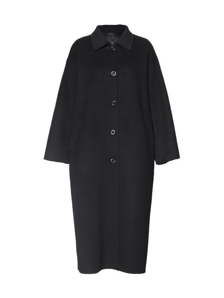 mzhendian high-end wool women's 2020 new cashmere medium long small large woolen coat, Black
mzhendian high-end wool women's 2020 new cashmere medium long small large woolen coat, Black