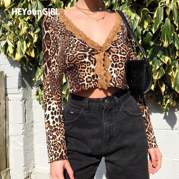 cheetah print lace crop t shirt women v neck buttons casual t-shirt ladies fashion skinny tee shirts streetwear, White
cheetah print lace crop t shirt women v neck buttons casual t-shirt ladies fashion skinny tee shirts streetwear, White
