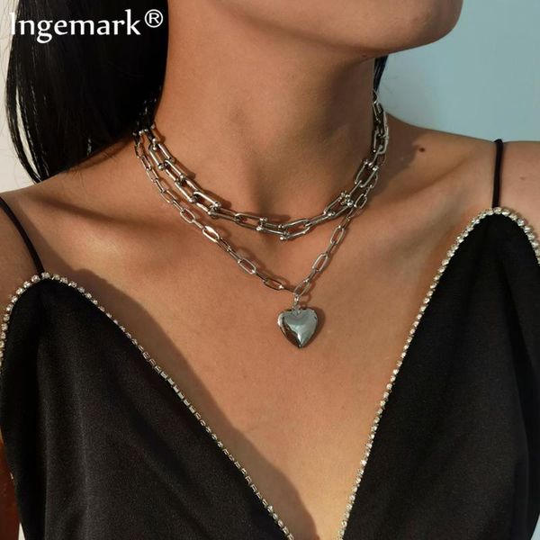 goth lover heart lock necklace iron metal female punk silver color chunky thick cuban curb long chain necklace aesthetic jewelry
goth lover heart lock necklace iron metal female punk silver color chunky thick cuban curb long chain necklace aesthetic jewelry