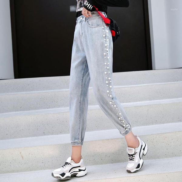 jxmyy fashion casual plus size women's western style, age-reducing loose solid color beaded casual jeans new style women1, Black;white
jxmyy fashion casual plus size women's western style, age-reducing loose solid color beaded casual jeans new style women1, Black;white