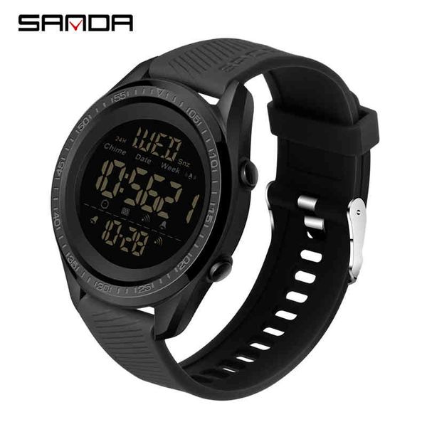 sanda 2021 fashion sport men's watches multifunction waterproof digital watch men wristwatch clock male relogio masculino 6013, Silver
sanda 2021 fashion sport men's watches multifunction waterproof digital watch men wristwatch clock male relogio masculino 6013, Silver