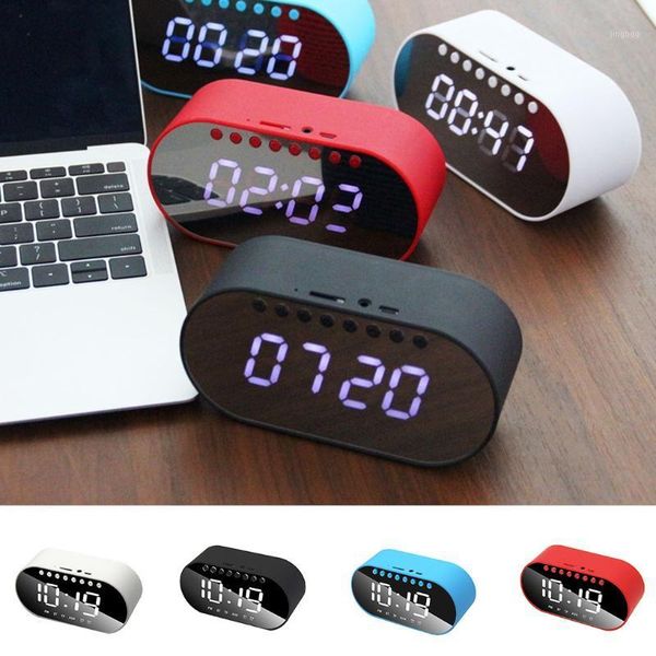 mini speakers led mirror alarm clock digital snooze table wake up light electronic large time display home decoration1
mini speakers led mirror alarm clock digital snooze table wake up light electronic large time display home decoration1