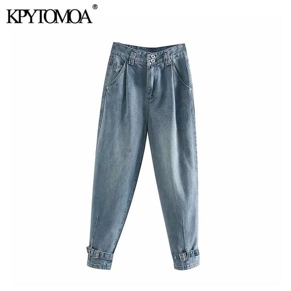 vintage stylish pleats high waist jeans women fashion zipper fly adjustable tabbed hems denim pants female trouser jean 210202, Blue
vintage stylish pleats high waist jeans women fashion zipper fly adjustable tabbed hems denim pants female trouser jean 210202, Blue