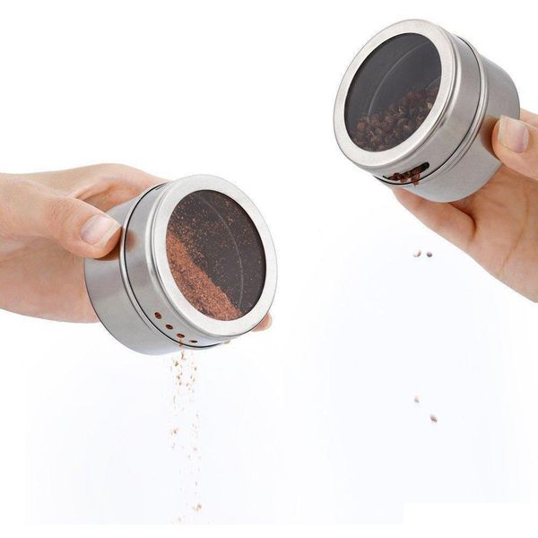 12pcs/set clear lid magnetic spice tin jar stainless steel spice sauce storage container jars kitche jllbkj jjxh
12pcs/set clear lid magnetic spice tin jar stainless steel spice sauce storage container jars kitche jllbkj jjxh