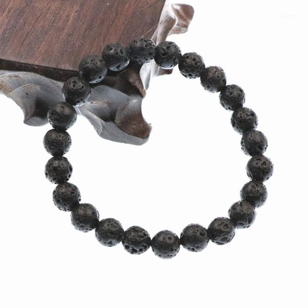 classic bracelet for men natural stone lava beads bracelets chakra volcanic rock stone cool punk style jewelry gift bangle b1051, Golden;silver
classic bracelet for men natural stone lava beads bracelets chakra volcanic rock stone cool punk style jewelry gift bangle b1051, Golden;silver