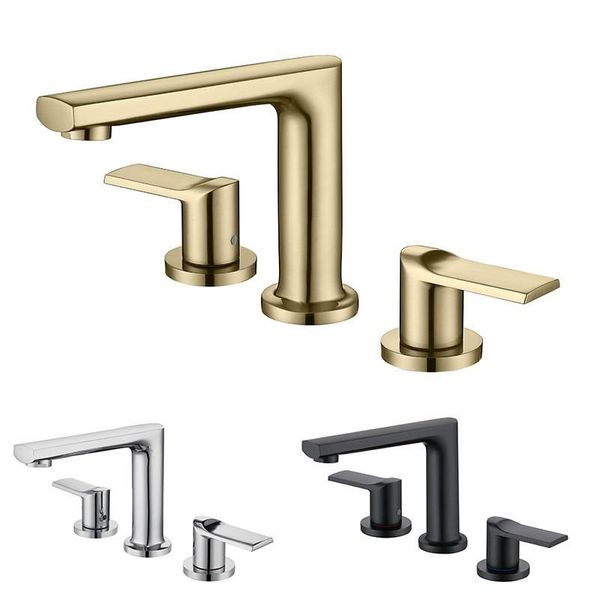 bathroom sink faucets good quality brass faucet three holes two handle basin mixer cold waterbathroom faucet,brushed gold
bathroom sink faucets good quality brass faucet three holes two handle basin mixer cold waterbathroom faucet,brushed gold