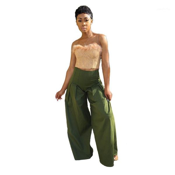 women's pants & capris army green casual loose lady long high waist wide leg fashion female1, Black;white
women's pants & capris army green casual loose lady long high waist wide leg fashion female1, Black;white