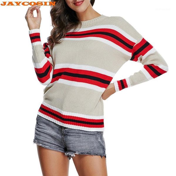 women's sweaters jaycosin fashion design women stripe o-neck long sleeve knitting pullover knitwear blouse sweater sweater, White;black
women's sweaters jaycosin fashion design women stripe o-neck long sleeve knitting pullover knitwear blouse sweater sweater, White;black