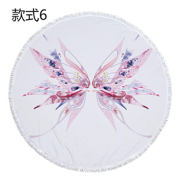 summer microfiber round beach towel circle fairy cupid wings print shower bath towels with white tassel toalla de playa redonda bbyeoi
summer microfiber round beach towel circle fairy cupid wings print shower bath towels with white tassel toalla de playa redonda bbyeoi