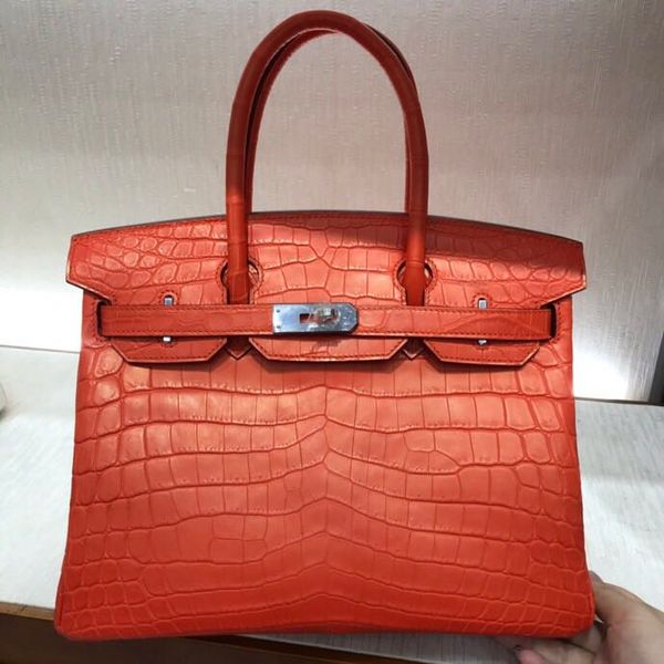 crocodile dinner bag birkins h ermers 5a genuine leather 25cm brand real matte skin orange pink 5colors luxury designers fully stitchingqq
crocodile dinner bag birkins h ermers 5a genuine leather 25cm brand real matte skin orange pink 5colors luxury designers fully stitchingqq