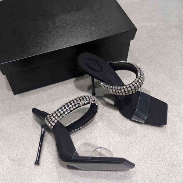 high heel dress shoes transparent one line sandal's 2022 summer net red french thin outer slippers women's high heels, Black
high heel dress shoes transparent one line sandal's 2022 summer net red french thin outer slippers women's high heels, Black