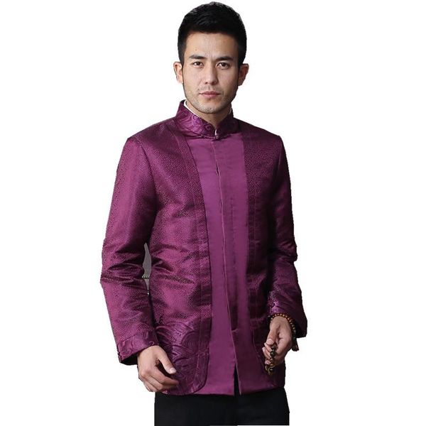 men's jackets purple chinese male rayon jacket men wu shu classic coat autumn overcoat masculina jaqueta oversize plus size m xl xxl, Black;brown
men's jackets purple chinese male rayon jacket men wu shu classic coat autumn overcoat masculina jaqueta oversize plus size m xl xxl, Black;brown