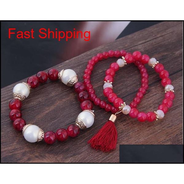 2019 bohemian 3pcs/ set tassel charm pendant beads bracelets for women simulated pearl jewelry womens qylryd nana_shop, Golden;silver
2019 bohemian 3pcs/ set tassel charm pendant beads bracelets for women simulated pearl jewelry womens qylryd nana_shop, Golden;silver