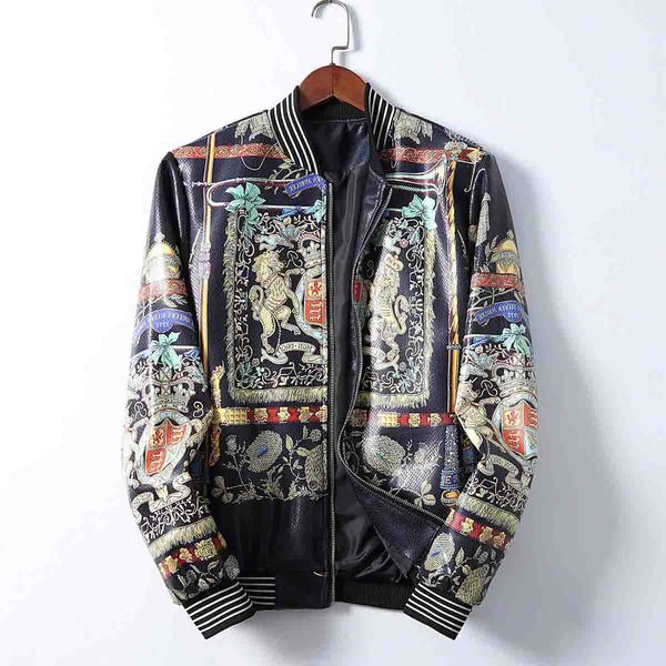 popular men's designer jacket windbreaker sportswear new spring and autumn casual jacket clothing zipper collar printed slim jacket, Black
popular men's designer jacket windbreaker sportswear new spring and autumn casual jacket clothing zipper collar printed slim jacket, Black