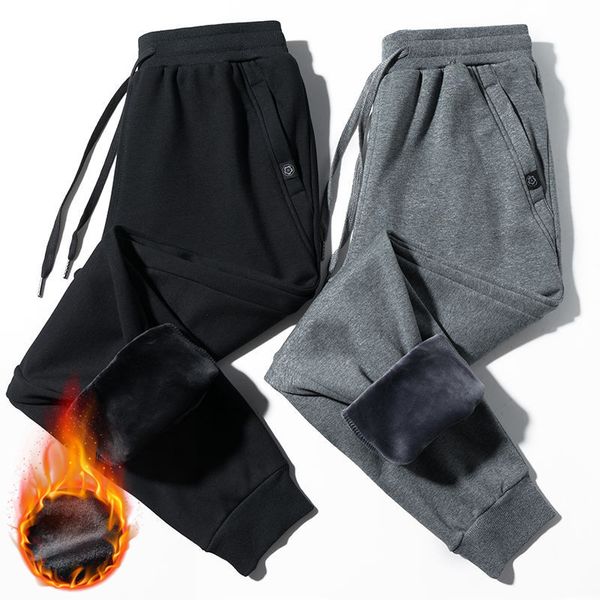 2021 new men sweatpants cotton thicken casual winter wear mens pants warm fleece liner elastic waist male jogger streetwear pant cashmere w, Black
2021 new men sweatpants cotton thicken casual winter wear mens pants warm fleece liner elastic waist male jogger streetwear pant cashmere w, Black