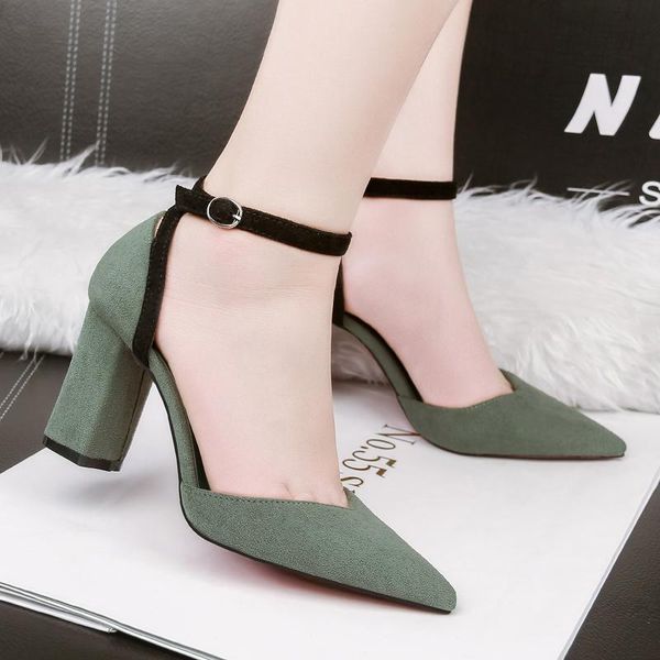 dress shoes summer woman's fashion female sandals pointed toe high heels(8.5cm) woman pumps flock shallow mouth 4 colors, Black
dress shoes summer woman's fashion female sandals pointed toe high heels(8.5cm) woman pumps flock shallow mouth 4 colors, Black
