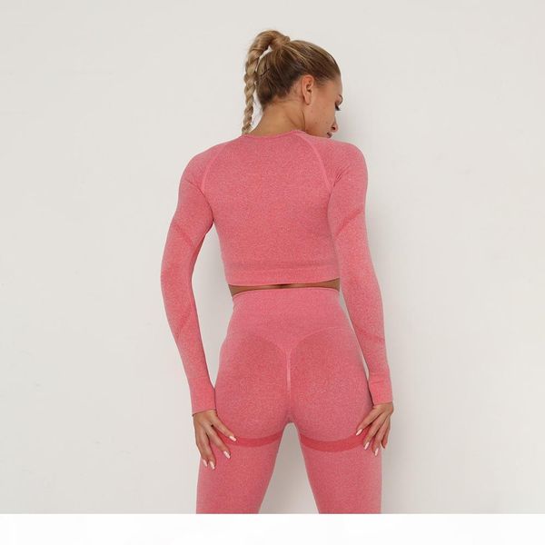 qualitywomen sport suit yoga clothing set workout gym long sleeve fitness crop + high waist seamless energy workout leggins
qualitywomen sport suit yoga clothing set workout gym long sleeve fitness crop + high waist seamless energy workout leggins